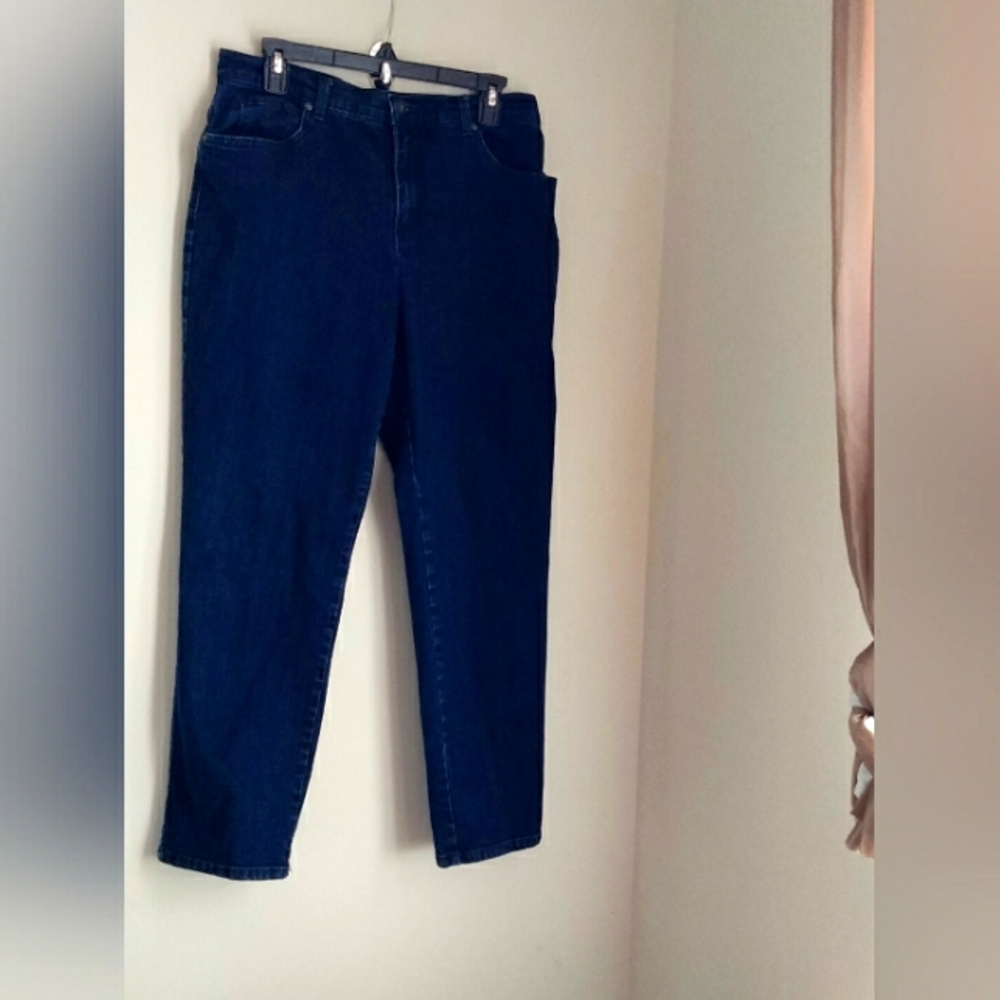 Gloria Vanderbilt Jeans Women 12 Blue Classic Academia Casual Denim Versatile